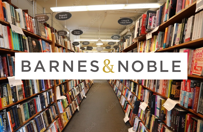 button to view barnes & noble vendor label information and order forms