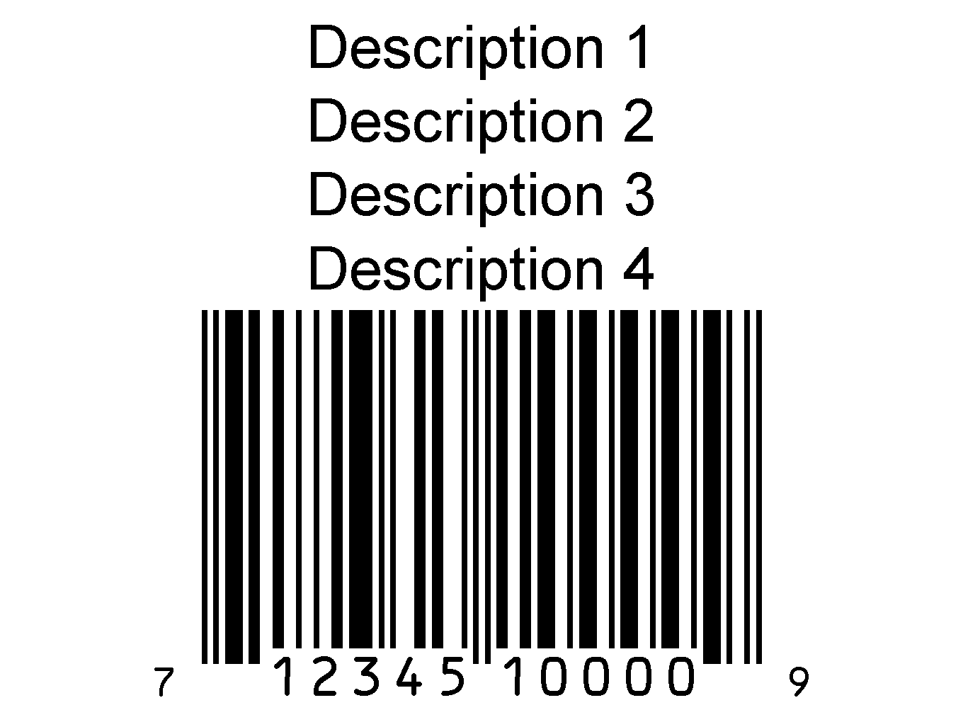 not actual size