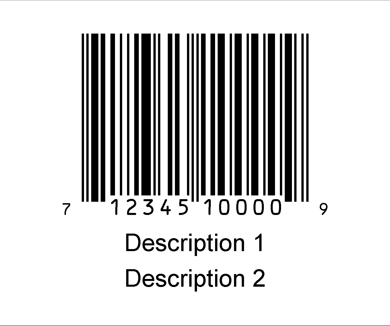 not actual size