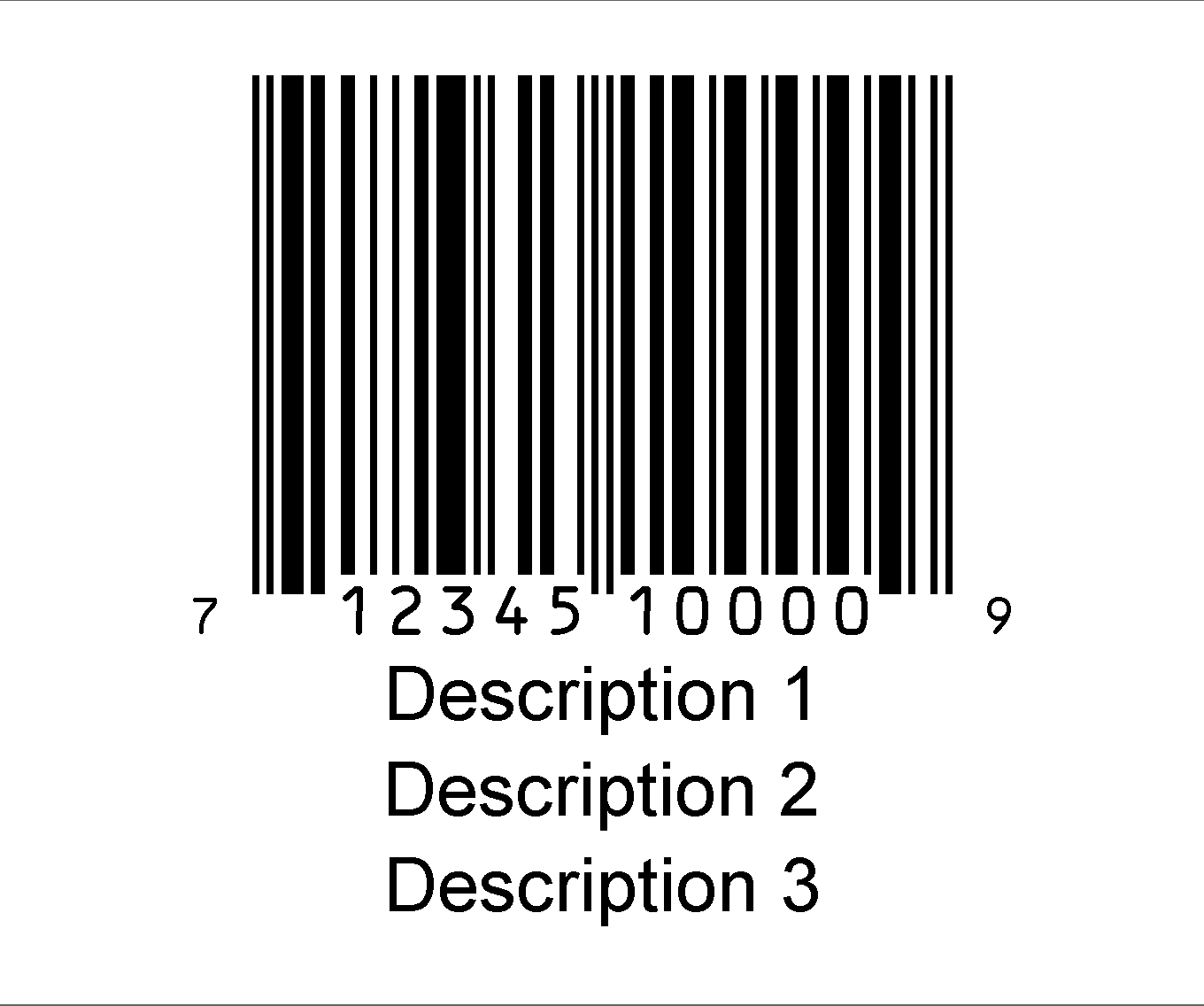 not actual size