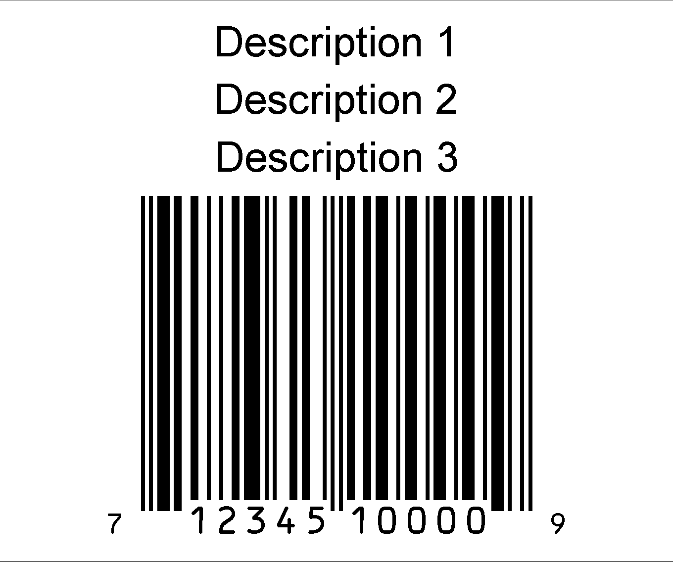 Click to order layout